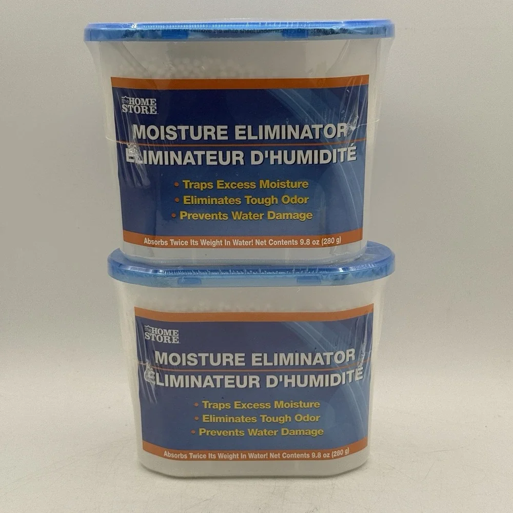 Moisture Eliminator Charcoal Campers Basements Closets Gun‎ Safes Home (2) Pack